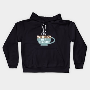 Whisky in a Tea Cup Kids Hoodie